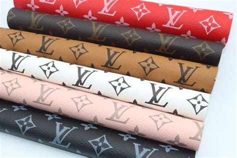 louis vuitton leather scraps|louis vuitton faux leather sheets.